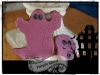 purple-ghosts halloween cookies