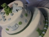torta decorata battesimo-orsetto-verde