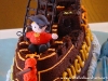 torta barca dei pirati